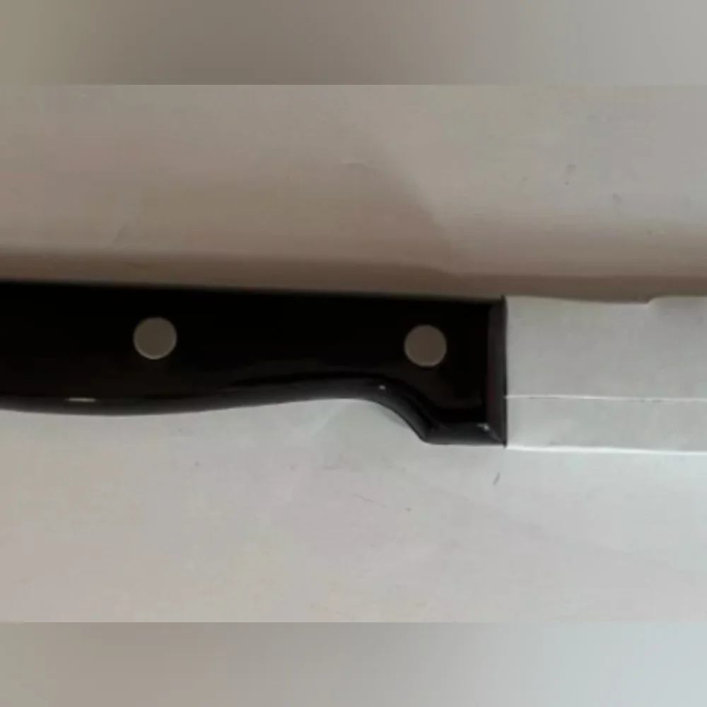 Kitchen Carving Knife New Ronco Showtime Six Star #2 Stainless Steel 12.25